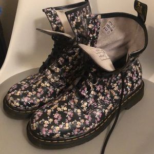 Floral Doc Martens